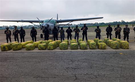 Valor de la cocaína incautada en Izabal asciende a más de 227 millones