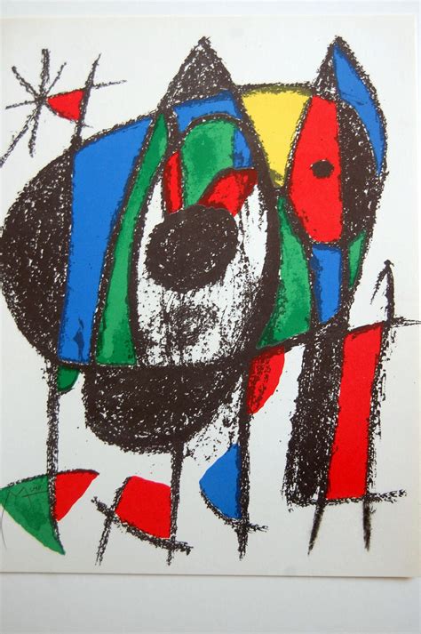 Joan Miró Litografia original V Subasta Real Subastas de Arte Online