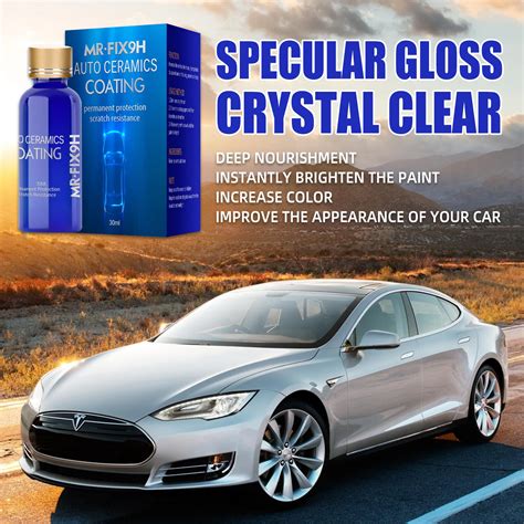 Ml Ml H Hardness Car Liquid Ceramic Coat Super Hydrophobic Glass