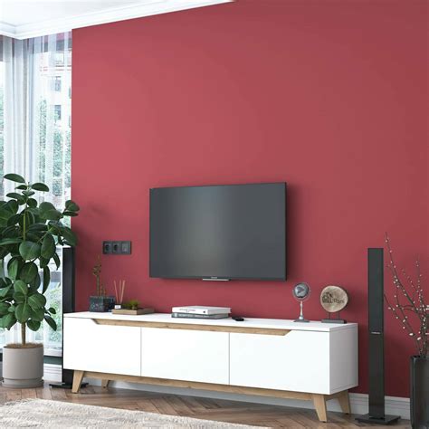 Meuble Tv Cor Buffet De Salon Armoire Basse Pour Tv Base Murale De