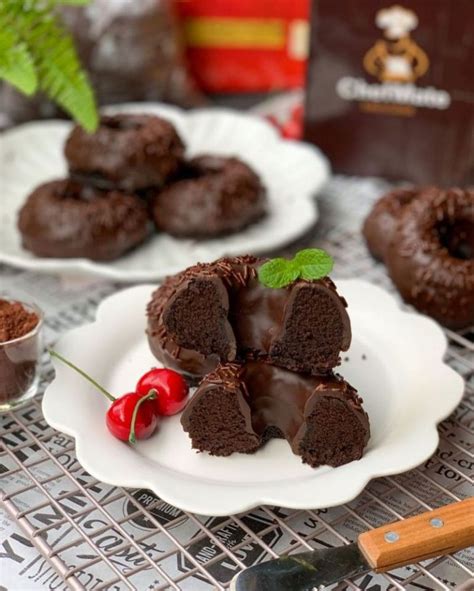 Bukan Donat Biasa Begini Cara Bikin Donat Brownies Kukus Lembut