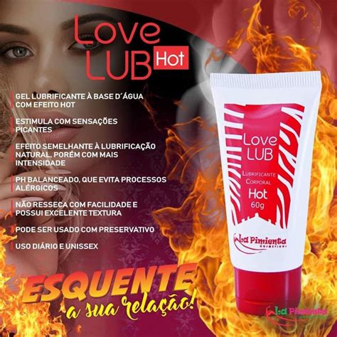 Gel Lubrificante Intimo Sexual Love Lub Hot Corporal G Shopee Brasil