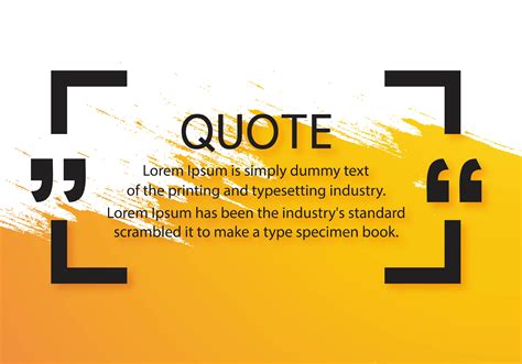 quote template vector art icons  graphics
