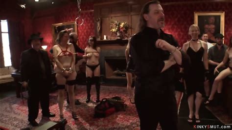 Service Slaves Spanked And Anal Fucked