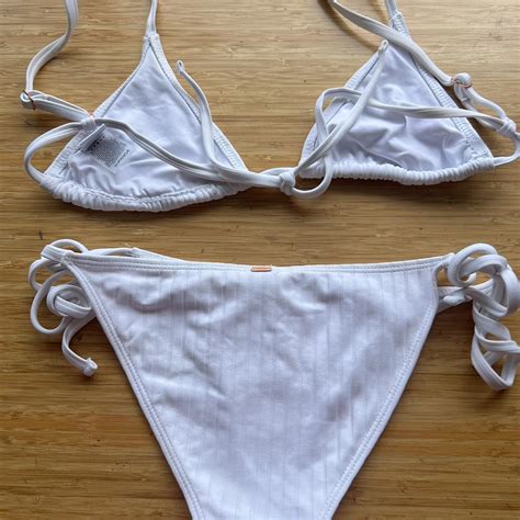 White City Beach Bikini Worn Probably Once Top Is A Depop