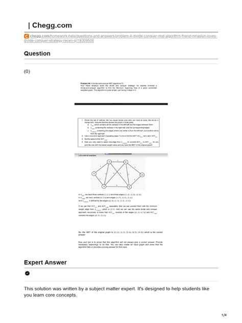 NBSP Cheggcom | PDF | Vertex (Graph Theory) | Algorithms And Data ...