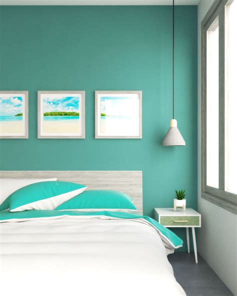 Teal Bedroom Wall Color - Design Corral