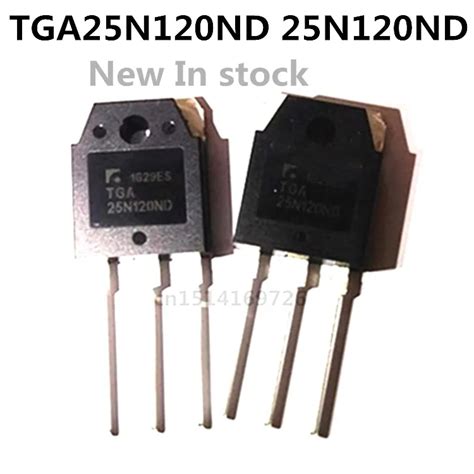 Original new 5pcs/ TGA25N120ND 25N120ND TGAN25N120ND 25A/1200V TO-3P