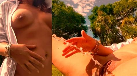 Outdoor Masturbation Finger In My Tight Ass Clitoral Fingering And Amazing And Abundant Squirt