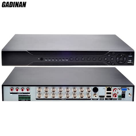 GADINAN AHDH 1080P 16 Channel Home DVR Recorder 16CH 2 SATA HDD Port ...
