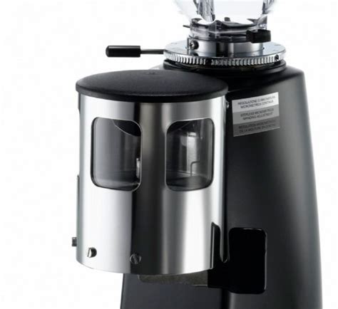 Mazzer Mini Manual Doser Espresso Grinder Black Crema