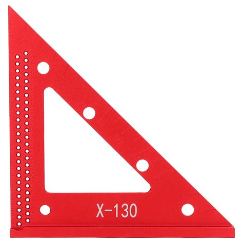 Regla triangular para carpintería regla de carpintero escala