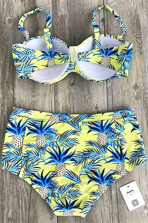 Pineapple Strange Bikini Set