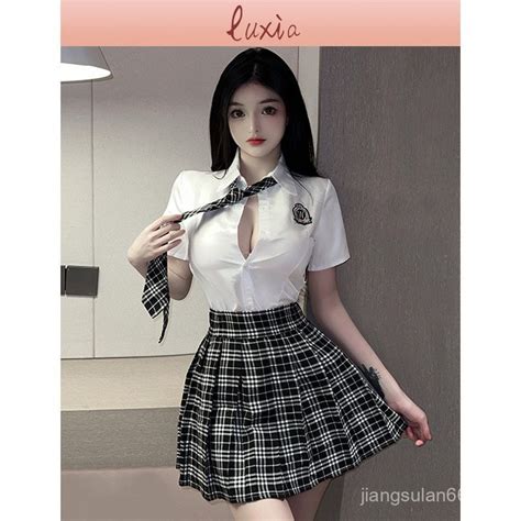 Sexy Jk Lingerie Cosplay Uniforme Estudante Japon S Escolar Coreano Shopee Brasil