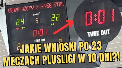 Granie Do P Nocy Op Nione Mecze I Kolejki W Tydzie Plusliga