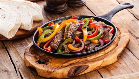 Fajitas De Res Guisadas