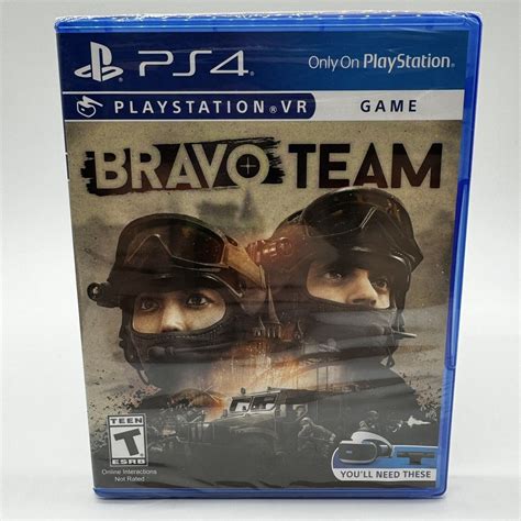 Bravo Team - Sony PlayStation 4 VR PS4 - Brand New Sealed (See Images ...