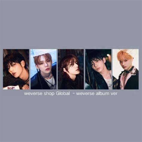 Txt Freefall Album Pob And Lucky Draw Event Photo Cards Official Txt