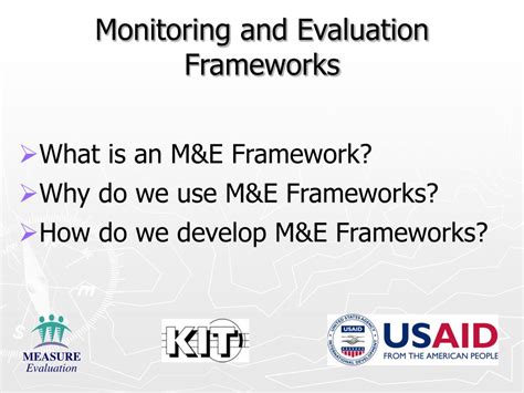 PPT Monitoring And Evaluation Frameworks PowerPoint Presentation