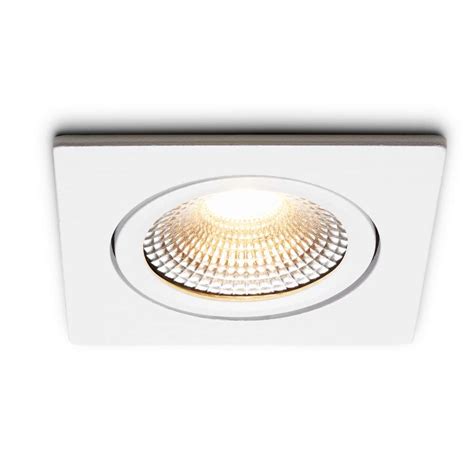 LED indbygningsspot sæt 3 stk Trento hvid 5W LED Verden