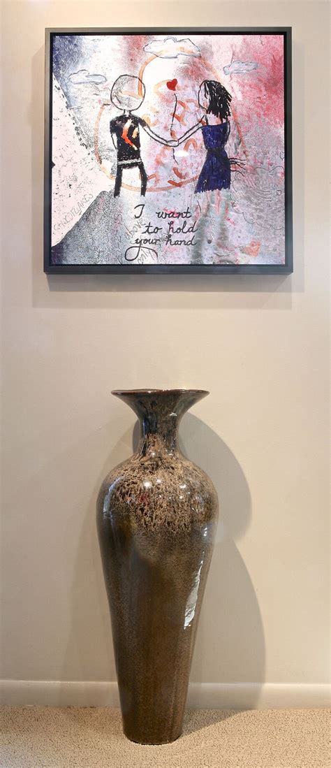 Modern Large CERAMIC FLOOR VASE - Etsy