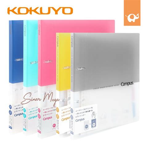 jual kokuyo loose leaf binder buku notebook campus   hole buku