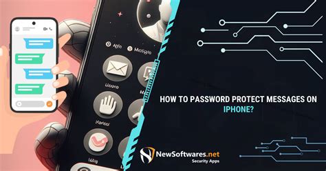 how to put password on text messages iphone