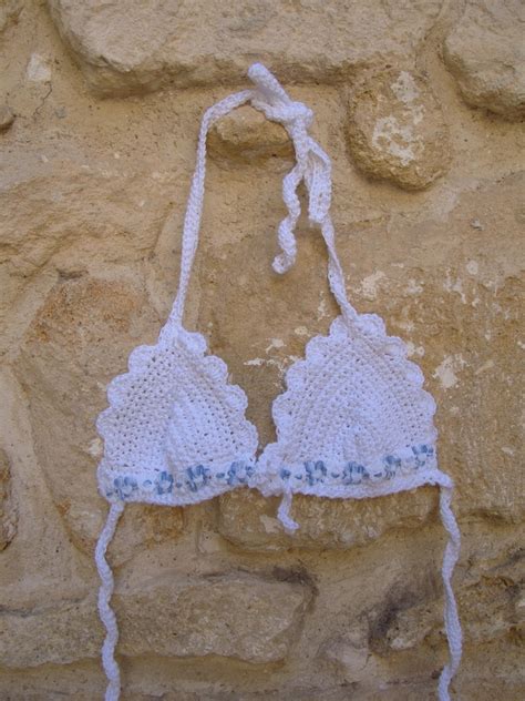 Set Bikini All Uncinetto Neonata Etsy Italia Bikini All Uncinetto Hot Sex Picture