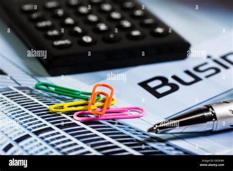 Executive Office Stationary Stock Photo Alamy