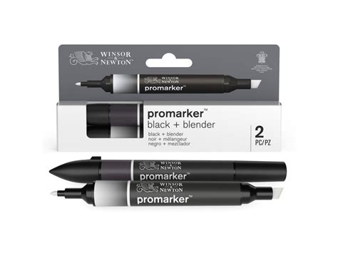 Promarker Black Blender Set Winsor Newton 2 Pcs