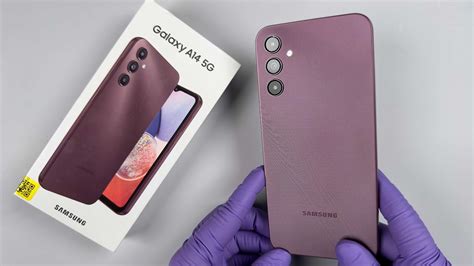 Samsung Galaxy A G Dark Red Colour Unboxing Camera Test K Video