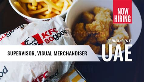 Vacancies For Supervisor Staff Cook And More KFC UAE Hiring 2024