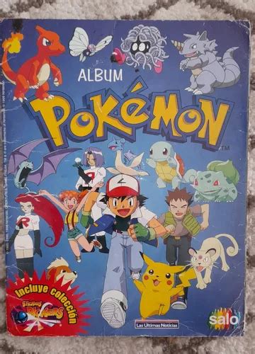 Album Pokemon Salo Incompleto Laminas Pegadas Cuotas sin interés