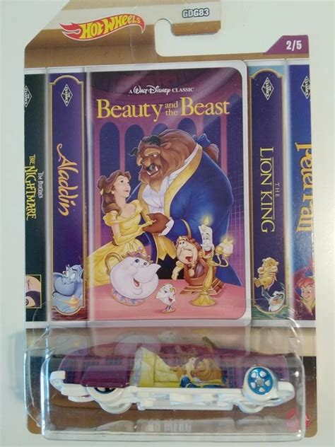 NEW HOT WHEELS Walt Disney Classic BEAUTY AND THE BEAST MERC Mattel PicClick UK