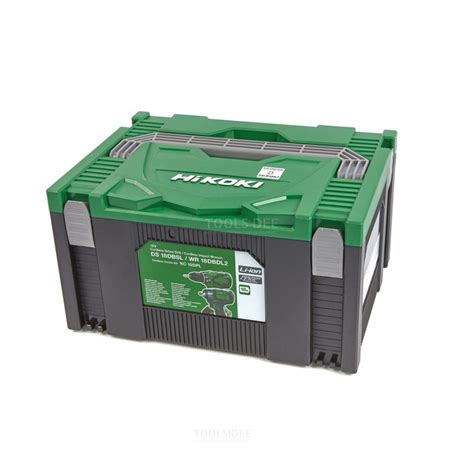 HiKOKI KC18DPLWDZ DS18DBSL + WR18DBDL2 18V Li-Ion Akku Kombi-Set (2x 5 ...