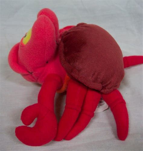 Walt Disney The Little Mermaid SEBASTIAN CRAB Plush STUFFED ANIMAL Toy ...