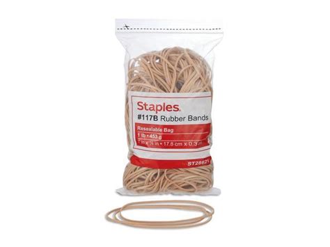 Staples Rubber Bands Size 117b 808017