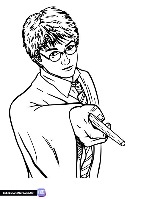 Harry Potter Coloring Pages - Bestcoloringpages.net