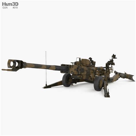 M777 Howitzer 3d Model Download Artillery Systems On