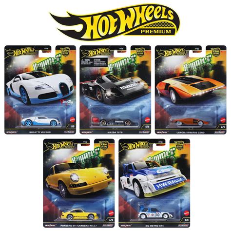 Hot Wheels Premium Hammer Drops Variante Bugatti Porsche Mazda Racing Shopee Brasil