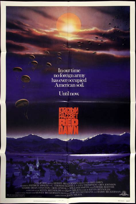 Lot Detail - 1984 Red Dawn 1-Sheet (27"x41") Original Movie Poster