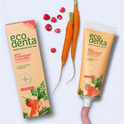 Eco Denta Wild Strawberry Kids Toothpaste.