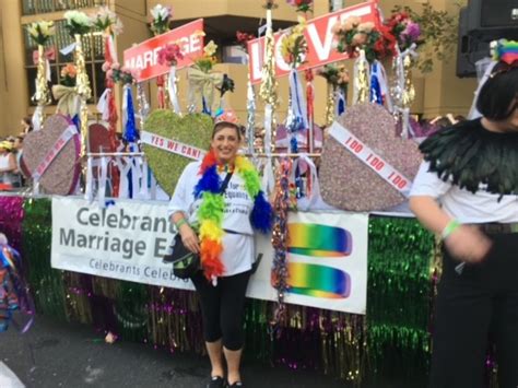 Celebrating Marriage Equality At Gay And Lesbian Mardi Gras Married