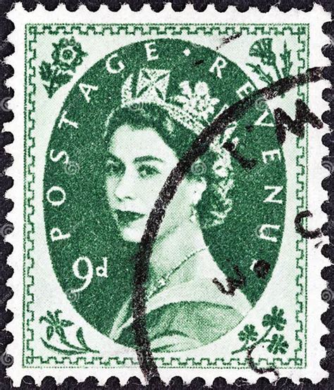 United Kingdom Circa 1952 A Postage Stamp Printed In United Kingdom