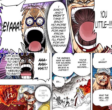 Great parallel between chapters 2 and 579. : r/OnePiece