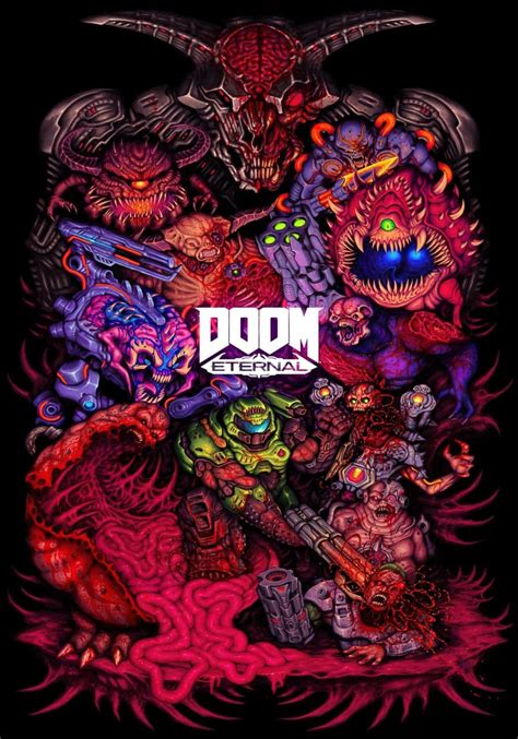 Постер к игре DOOM Eternal