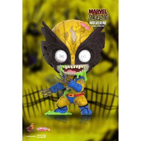 Marvel Zombies Wolverine Cosbaby S Hot Toys Figure