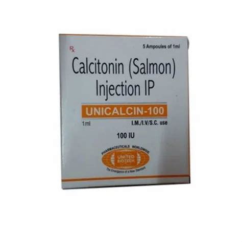 Calcitonic Liquid Calcitonin Injection IP at ₹ 180/unit in Mumbai | ID: 21444665430