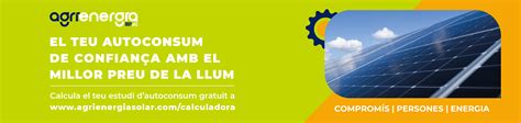 Agrienergia Al Costat De Les Comunitats Energètiques