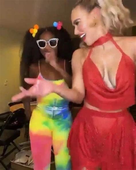 Wwe Cj Perry Aka Lana And Naomi Dancing Babe Porn XHamster